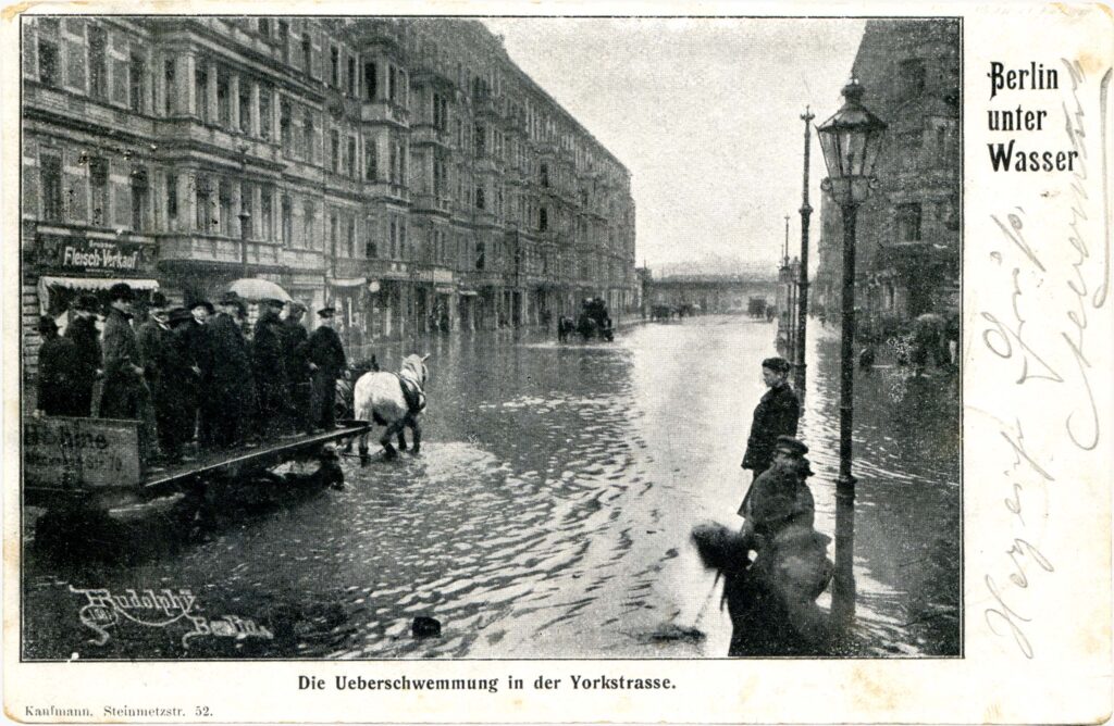 Berlin unter Wasser, 1902, Kaufmann, Steinmetzstr. 52, FHXB Friedrichshain-Kreuzberg Museum, 0015v.